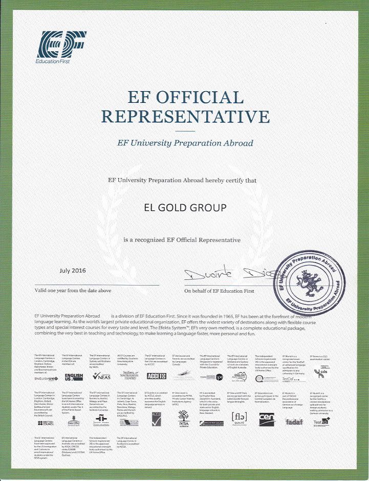 EF University Representative