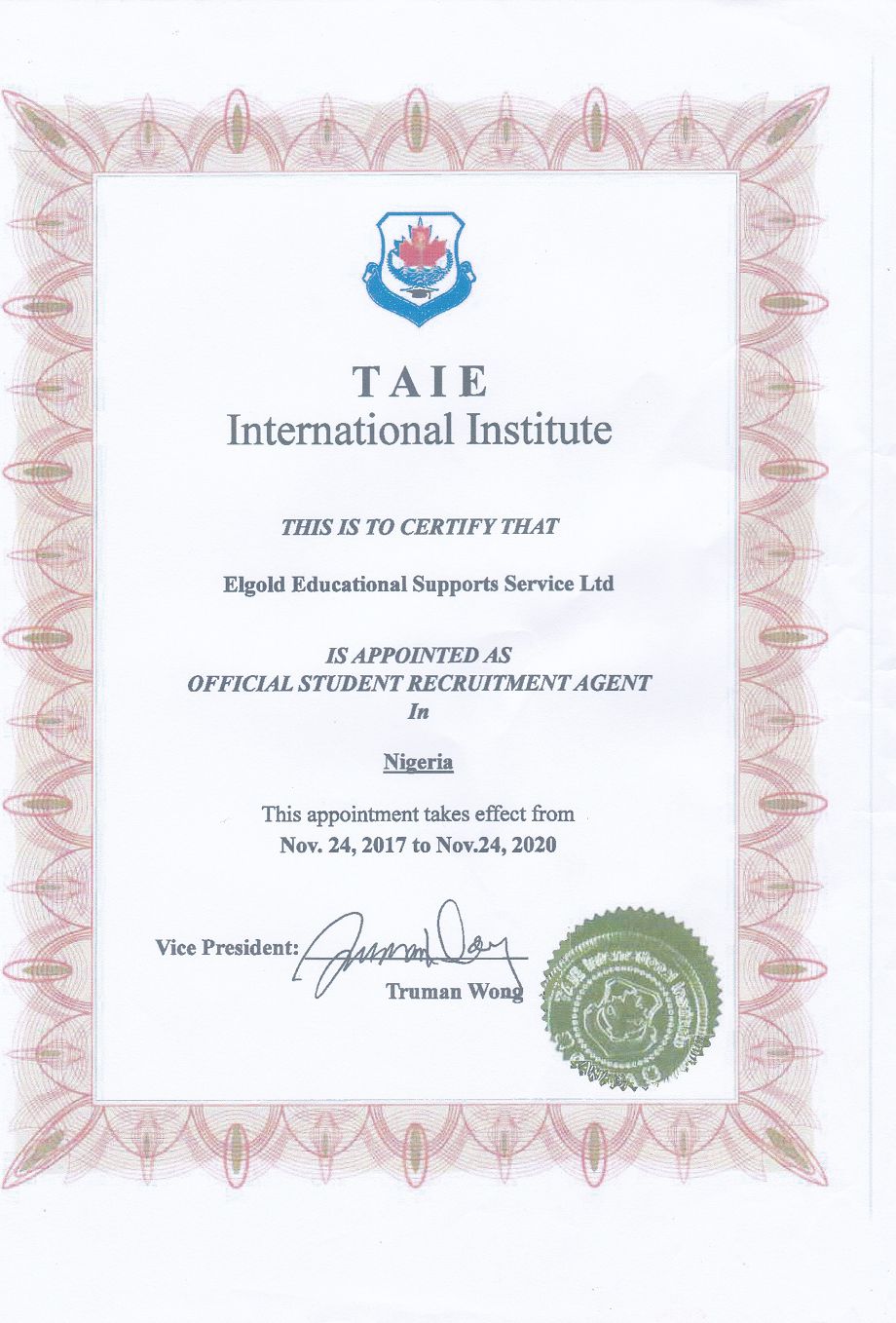 TAIE international institute
